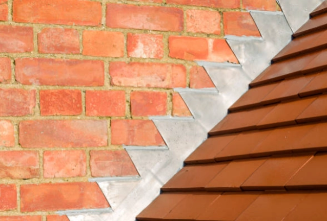 Completed code-compliant leadwork on a roof in High Wycombe