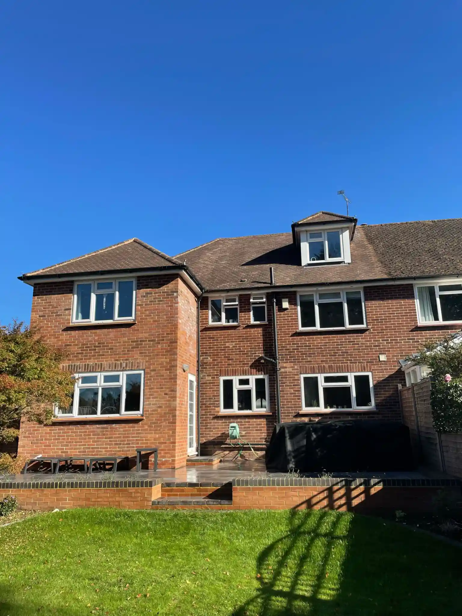 Clean, moss-free roof after treatment in Beaconsfield