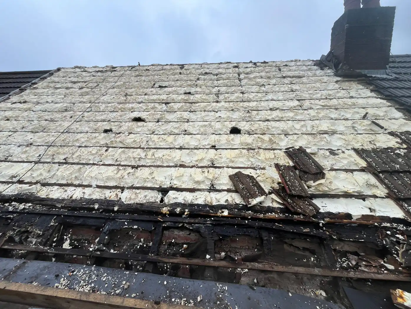 Spray foam removal