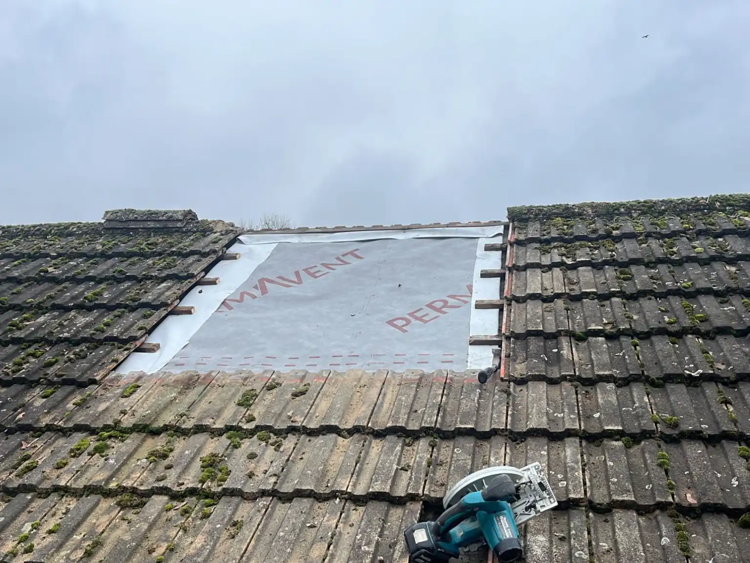 Chimney and roof repair